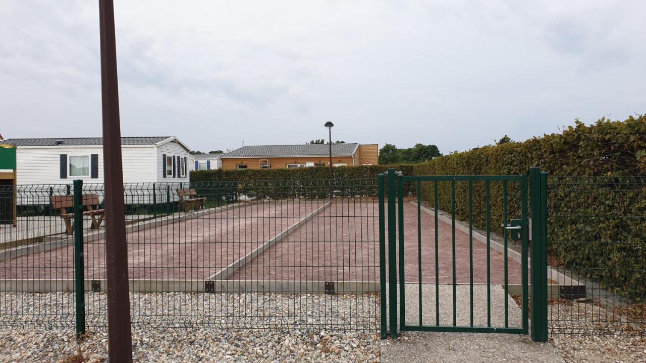 Mobil Home 6-8 Places Parcelle 4 Climatise Biville-sur-Mer Εξωτερικό φωτογραφία